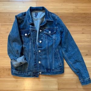 Gap Dark Wash Jean Jacket